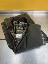 Barbour Westmorland 1996 Vintage 2XL 54in olive waxed country gilet jacket