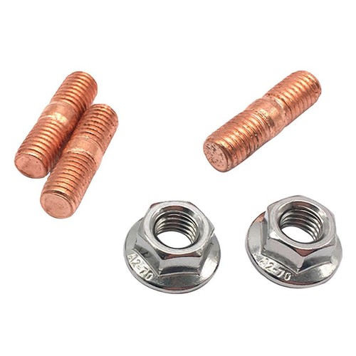 Turbo manifold stud and - to, nut