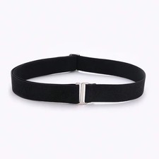 Women Invisible Black Elastic