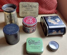 Selection Of Vintage Tins Etc
