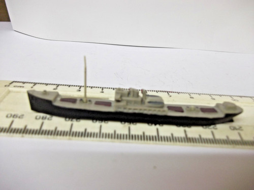 Plastic miniature ship - plastic,