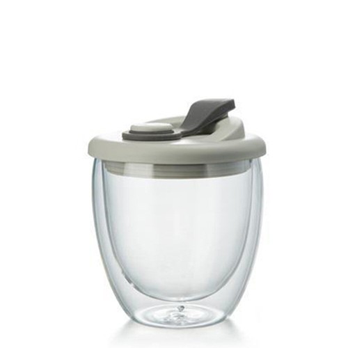 Double wall glass - wall, with