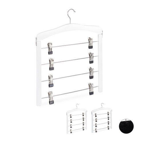 Multi skirt hangers rubber - multi,