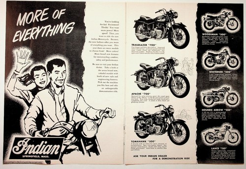 Vintage indian motorcycle - vintage,