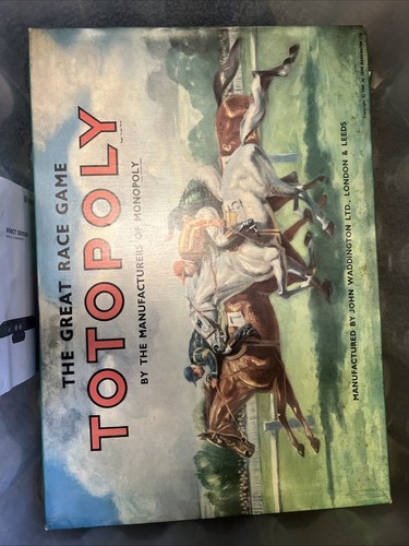 Totopoly the great race game - game,
