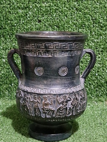 Vintage greek art - greek, pottery