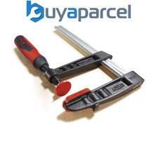 Bessey 200mm Cast Iron Screw Clamp and Anti Slip End Covers 20cm 200/100 TG20-2K