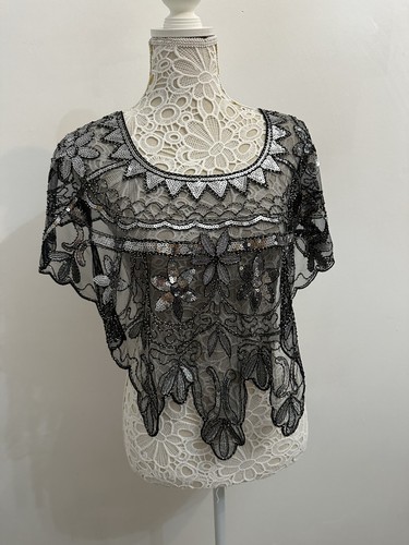 Vintage shrug bolero cape - shrug,