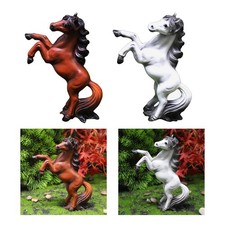 Statue, Horse Figurine Creative Sculptures Collectable Ornaments for Garden