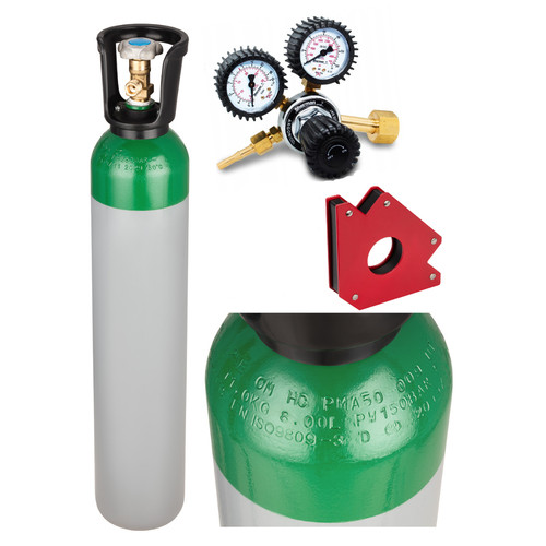 Argon gas bottle - cylinder, tig