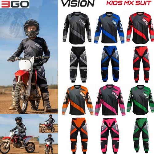 Kids motocross race suit - kids,