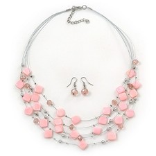 Baby Pink Square Shell &