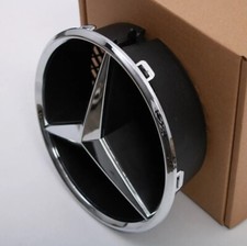 Chrome Silver Grille Star Badge For Mercedes W205. A,C,B Class GLA,CLA,CLS 13-18