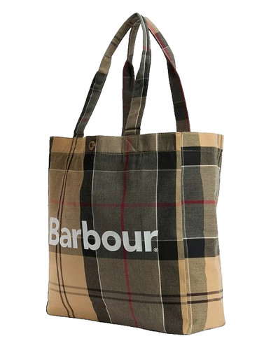 Barbour telfield tartan tote - barbour,