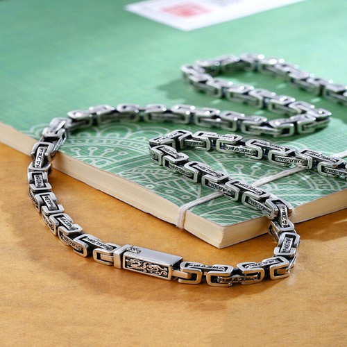 5mm rectangle chain solid - solid, real