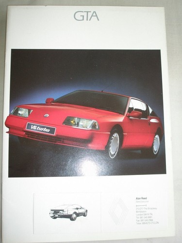 Renault gta range brochure - renault, aug