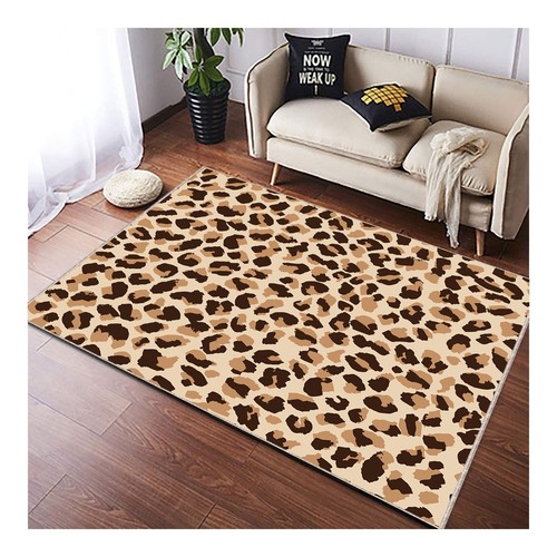 Leopard print rug modern - print, rug,