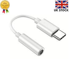 USB TYPE C TO 3.5mm AUX AUDIO HEADPHONE EARPHONE ADAPTER JACK