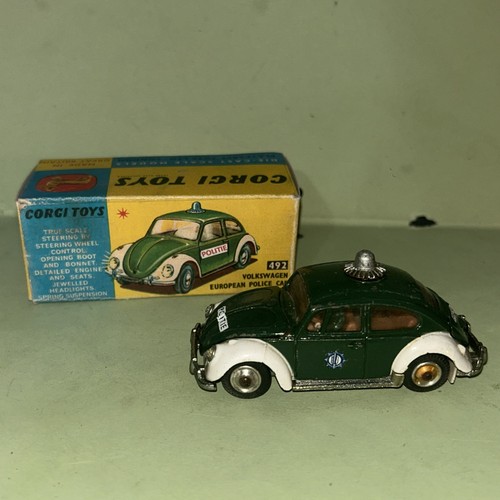 Corgi 492 beetle 1200 - vw,