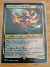 MTG The Balrog, Durin's Bane