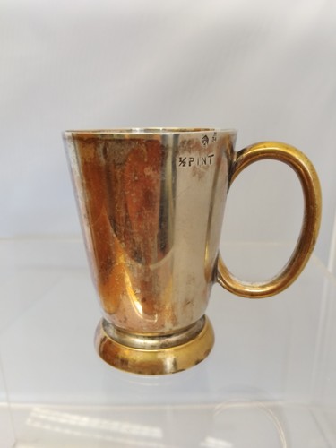 Vintage brass plated half pint - vintage,