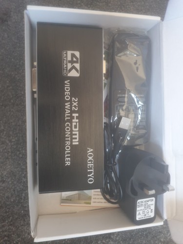 Video wall controller - 4k, 2x2