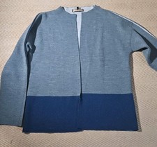Jaeger 100% Wool Thick Open