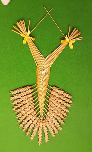 Corn dolly welsh border fan - corn,