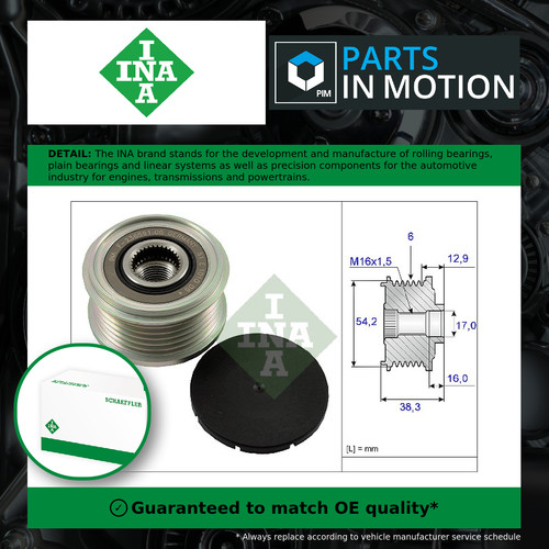Overrunning alternator pulley - alternator,