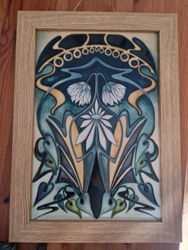 Moorcroft plaque - moorcroft,