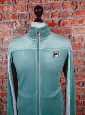 Fila Velour Tracksuit Top -