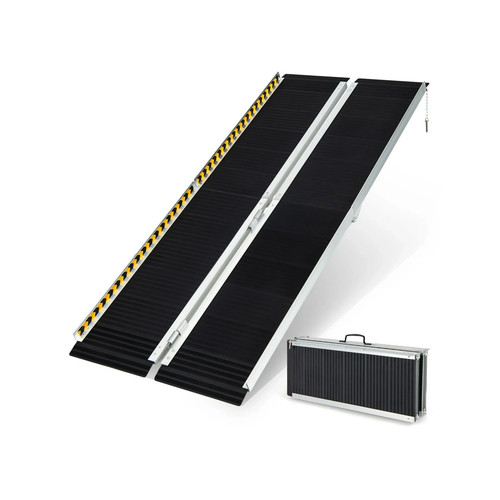 6ft folding wheelchair ramp - folding,