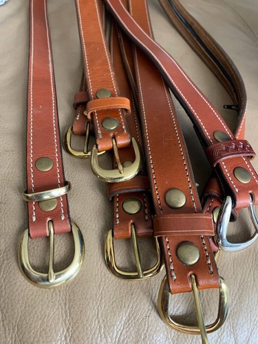 Aker brown leather pistol - aker,