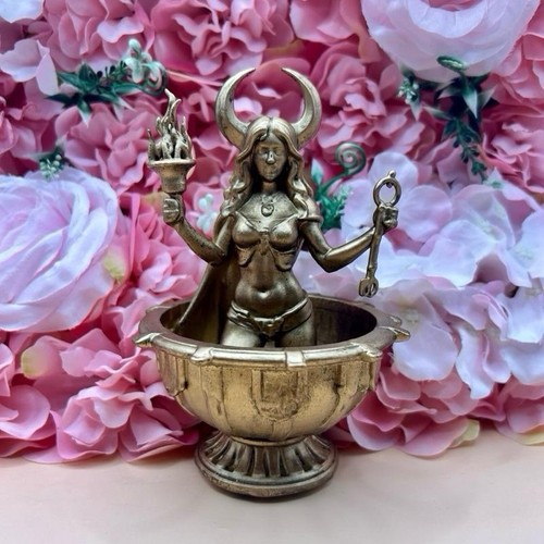 Hecate statue offering bowl - hecate,