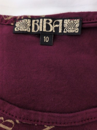 Biba shirt top - ladies, size