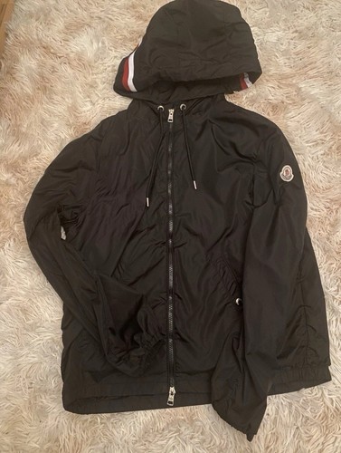 Moncler black grimpeurs hooded - black,