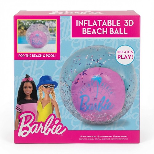 Barbie inflatable beach - 3d,