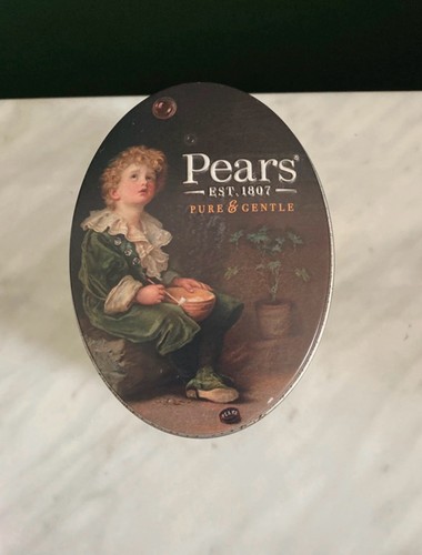 Vintage pears soap tin - pears,