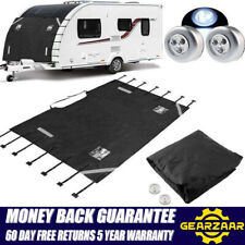 Caravan Front Towing Cover Protector Universal Shield Guard LED Lights