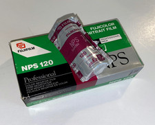 Fujicolour NPS Portrait 120 Film, sealed box of 5 rolls (EXPIRED 2005)