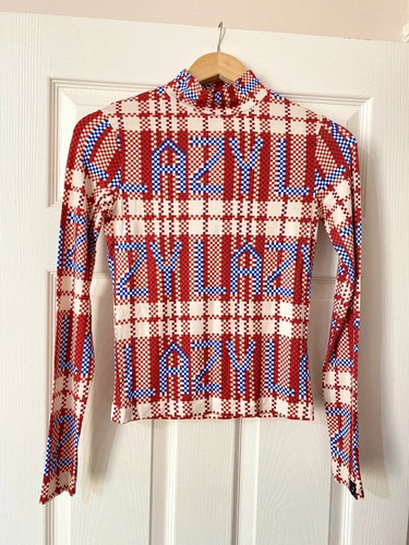 Lazy oaf red - lazy, checked