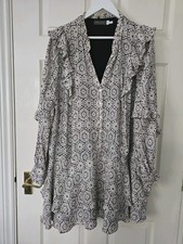 Mint Velvet Ruffle Dress Size