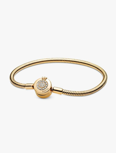 Authentic gold sparkling crown - gold,