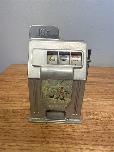 Vintage rexco one arm bandit - one,