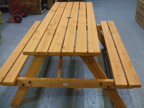 Picnic table bench - picnic, 5ft