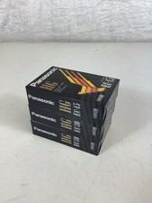 3 x Panasonic HG EC-30 VHS-C