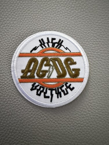 Acdc sew on embroidered - acdc,