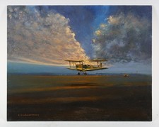 Oil Painting Tiger Moth over