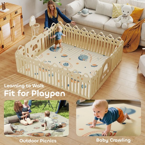 Large baby play - baby, mat