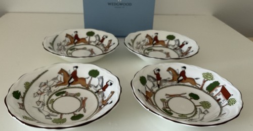 Box set wedgwood hunting - set,